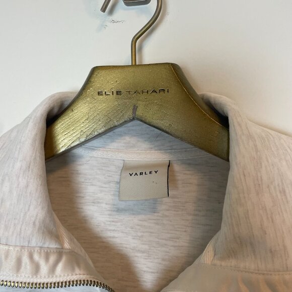 VARLEY Keller Doublesoft 1/2 Zip Marl Heather Pullover Sweatshirt \\ S - Picture 4 of 10